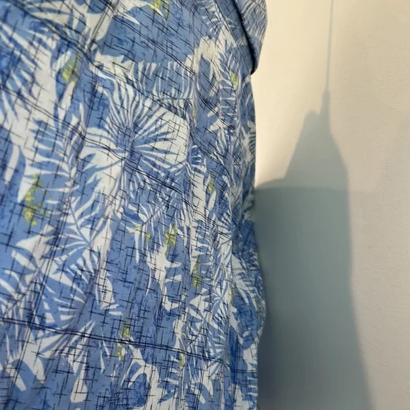 NEW Robert Graham Linen/Cotton SS Button Front Shirt - Picture 8 of 9